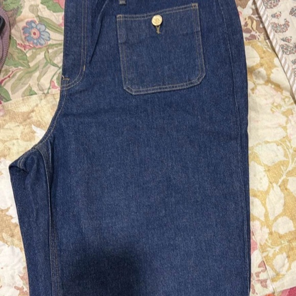 J. Crew Dark Blue Flare Jeans - Picture 4 of 4